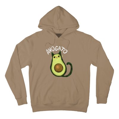 Avogato Funny Cat Avocado Cinco De Mayo Cat Lady Cat Lover Hoodie