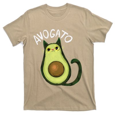 Avogato Funny Cat Avocado Cinco De Mayo Cat Lady Cat Lover T-Shirt