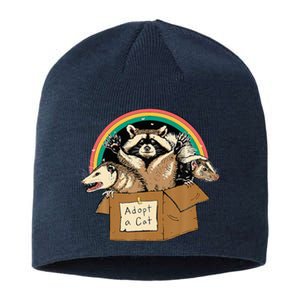 Adopt Forbidden Cats In Box Raccoon Skunks Possum Cat Lovers  Sustainable Beanie