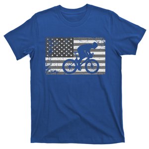 American Flag Cycling USA Bike Cyclists Gift T-Shirt