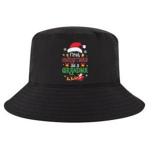 Announcet First Christmas As A Grandma Matching Family Gift Cool Comfort Performance Bucket Hat