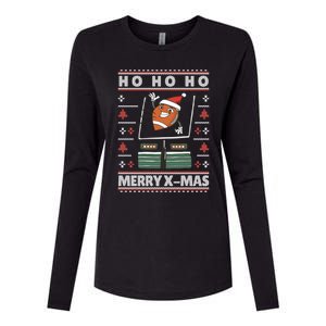 American Football Christmas Sweater Xmas Gift Womens Cotton Relaxed Long Sleeve T-Shirt