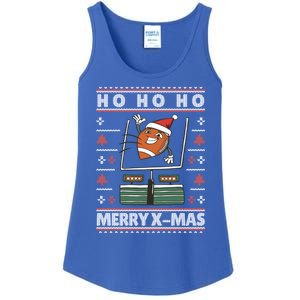 American Football Christmas Sweater Xmas Gift Ladies Essential Tank