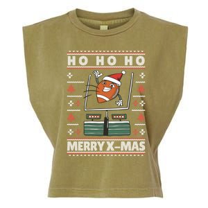 American Football Christmas Sweater Xmas Gift Garment-Dyed Women's Muscle Tee