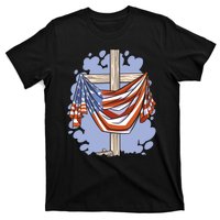 American Flag Cross T-Shirt