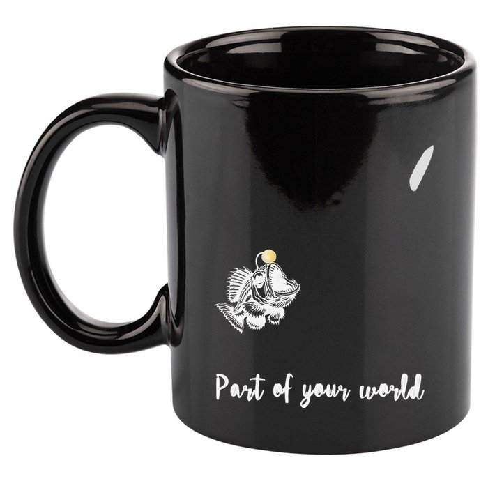 Angler Fish Deep Sea Cute Rip .Png 11oz C Handle Ceramic Mug
