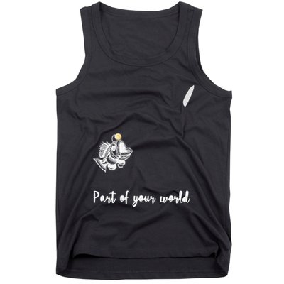 Angler Fish Deep Sea Cute Rip .Png Tank Top