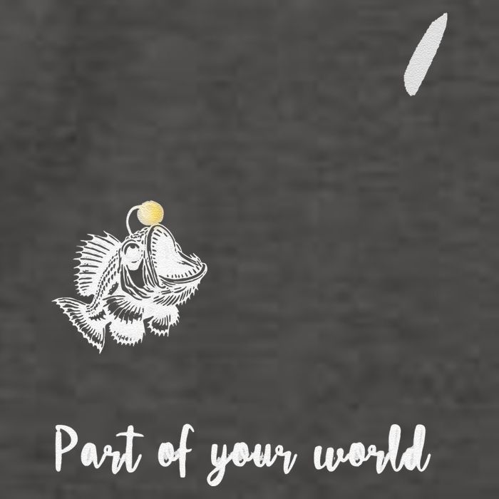 Angler Fish Deep Sea Cute Rip .Png Vector Backpack