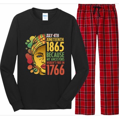 Ancestors Freedom Day For Black African Independence Great Gift Long Sleeve Pajama Set