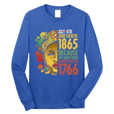 Ancestors Freedom Day For Black African Independence Great Gift Long Sleeve Shirt