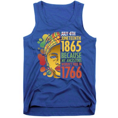 Ancestors Freedom Day For Black African Independence Great Gift Tank Top