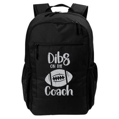 American Football Dibs On The Coach Funny Sports Wife Backpack