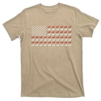 American Flag Dachshund Patriotic Gift Funny Dachshund Doxie Lover Gift T-Shirt