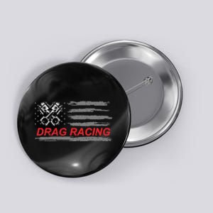 American Flag Drag Racing Car Lover Gift Idea Mm Button