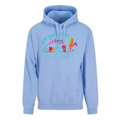 April Fools Day Birthday Its My Birthday Funny Unisex Surf Hoodie