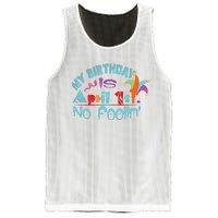 April Fools Day Birthday Its My Birthday Funny Mesh Reversible Basketball Jersey Tank