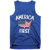 America First Donald Trump Gift 2024 Election Gift Tank Top