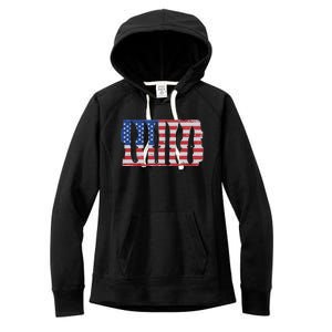 American Flag Different Kinds Of Knife Knife Collector Women's Fleece Hoodie