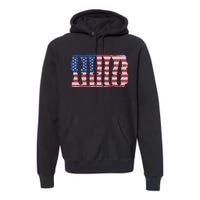 American Flag Different Kinds Of Knife Knife Collector Premium Hoodie