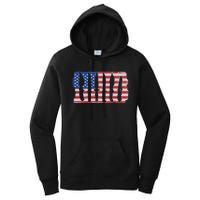 American Flag Different Kinds Of Knife Knife Collector Women's Pullover Hoodie