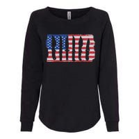 American Flag Different Kinds Of Knife Knife Collector Womens California Wash Sweatshirt