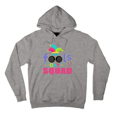 April Fools Day Squad Jester Hat Prank April 1 Tall Hoodie