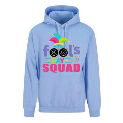 April Fools Day Squad Jester Hat Prank April 1 Unisex Surf Hoodie