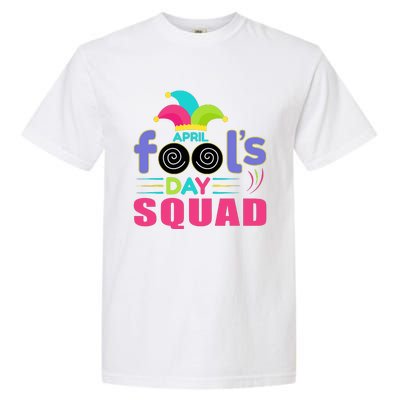 April Fools Day Squad Jester Hat Prank April 1 Garment-Dyed Heavyweight T-Shirt