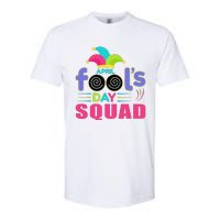 April Fools Day Squad Jester Hat Prank April 1 Softstyle CVC T-Shirt