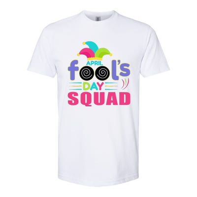 April Fools Day Squad Jester Hat Prank April 1 Softstyle® CVC T-Shirt