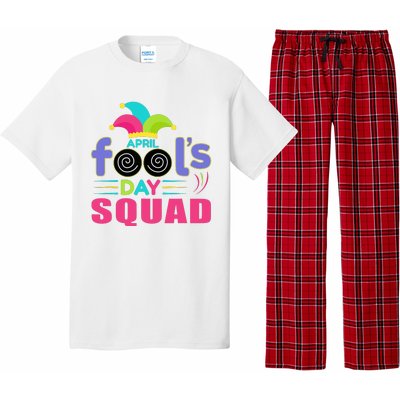 April Fools Day Squad Jester Hat Prank April 1 Pajama Set