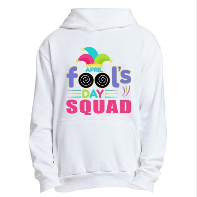 April Fools Day Squad Jester Hat Prank April 1 Urban Pullover Hoodie