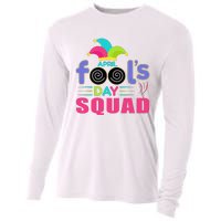 April Fools Day Squad Jester Hat Prank April 1 Cooling Performance Long Sleeve Crew