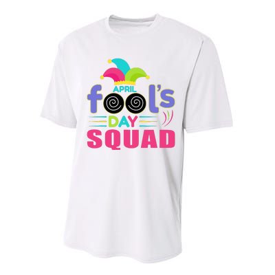 April Fools Day Squad Jester Hat Prank April 1 Performance Sprint T-Shirt