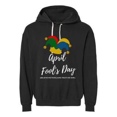 April Fools Day Garment-Dyed Fleece Hoodie