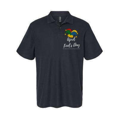 April Fools Day Softstyle Adult Sport Polo