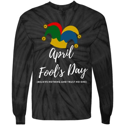 April Fools Day Tie-Dye Long Sleeve Shirt