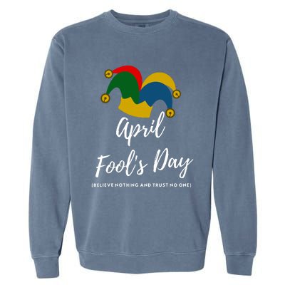 April Fools Day Garment-Dyed Sweatshirt