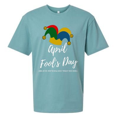 April Fools Day Sueded Cloud Jersey T-Shirt