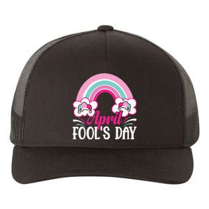 April Fool's Day funny April Fool Yupoong Adult 5-Panel Trucker Hat