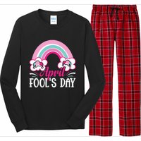 April Fool's Day funny April Fool Long Sleeve Pajama Set