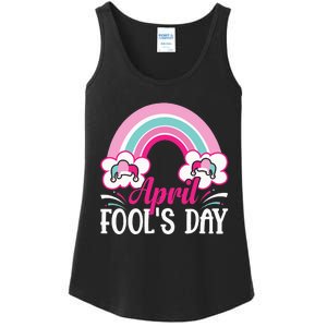 April Fool's Day funny April Fool Ladies Essential Tank