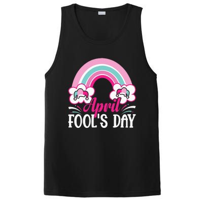 April Fool's Day funny April Fool PosiCharge Competitor Tank