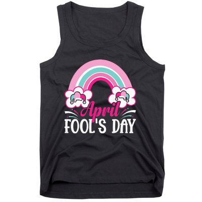 April Fool's Day funny April Fool Tank Top