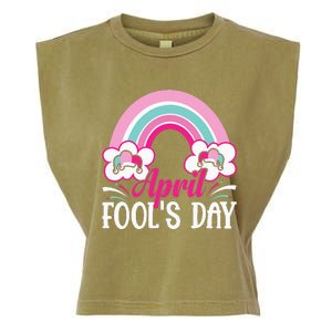 April Fool's Day funny April Fool Garment-Dyed Women's Muscle Tee