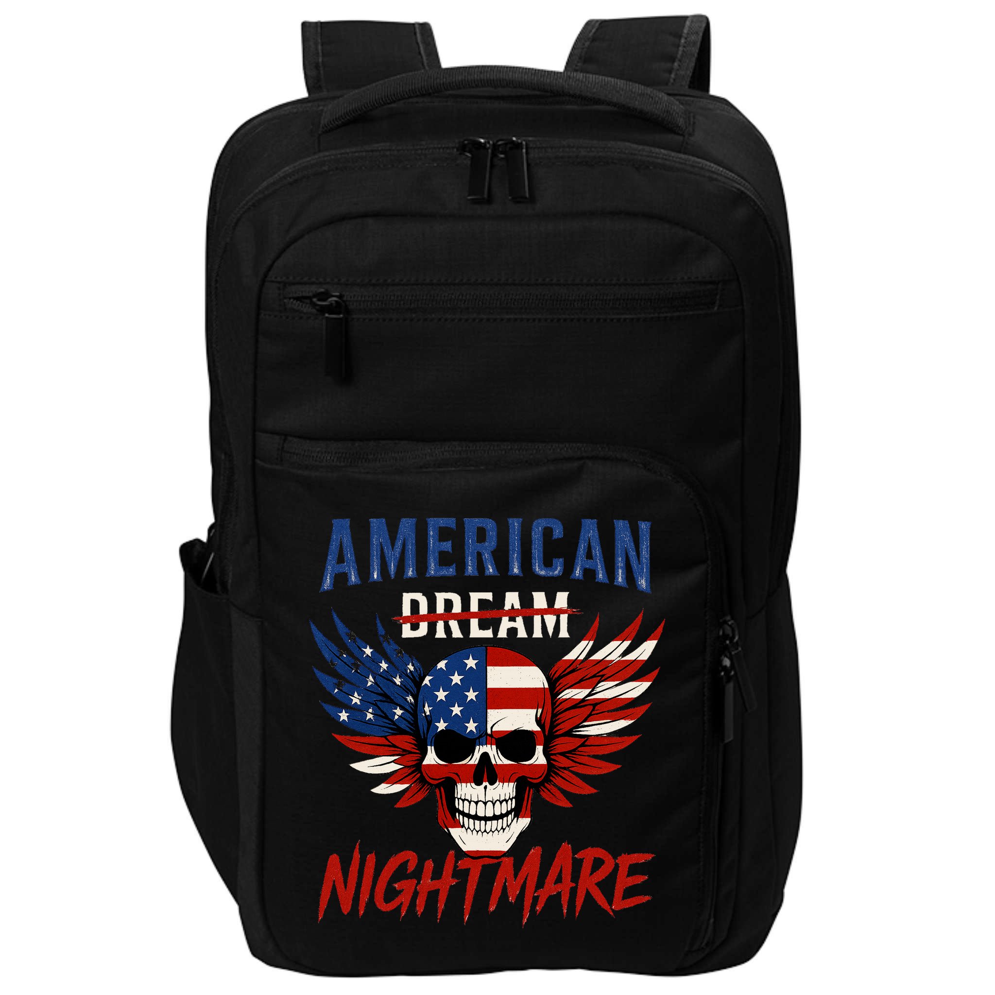 American Flag Dream Nightmare Impact Tech Backpack