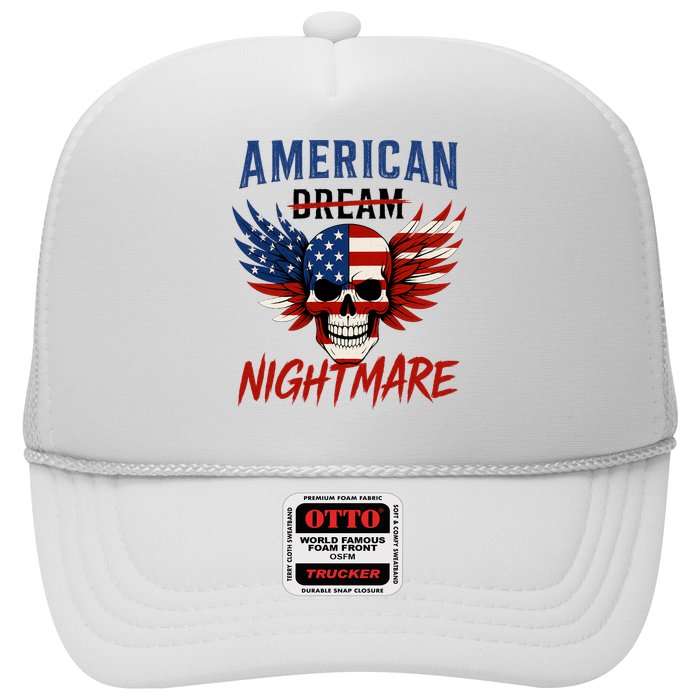 American Flag Dream Nightmare Trucker Hat