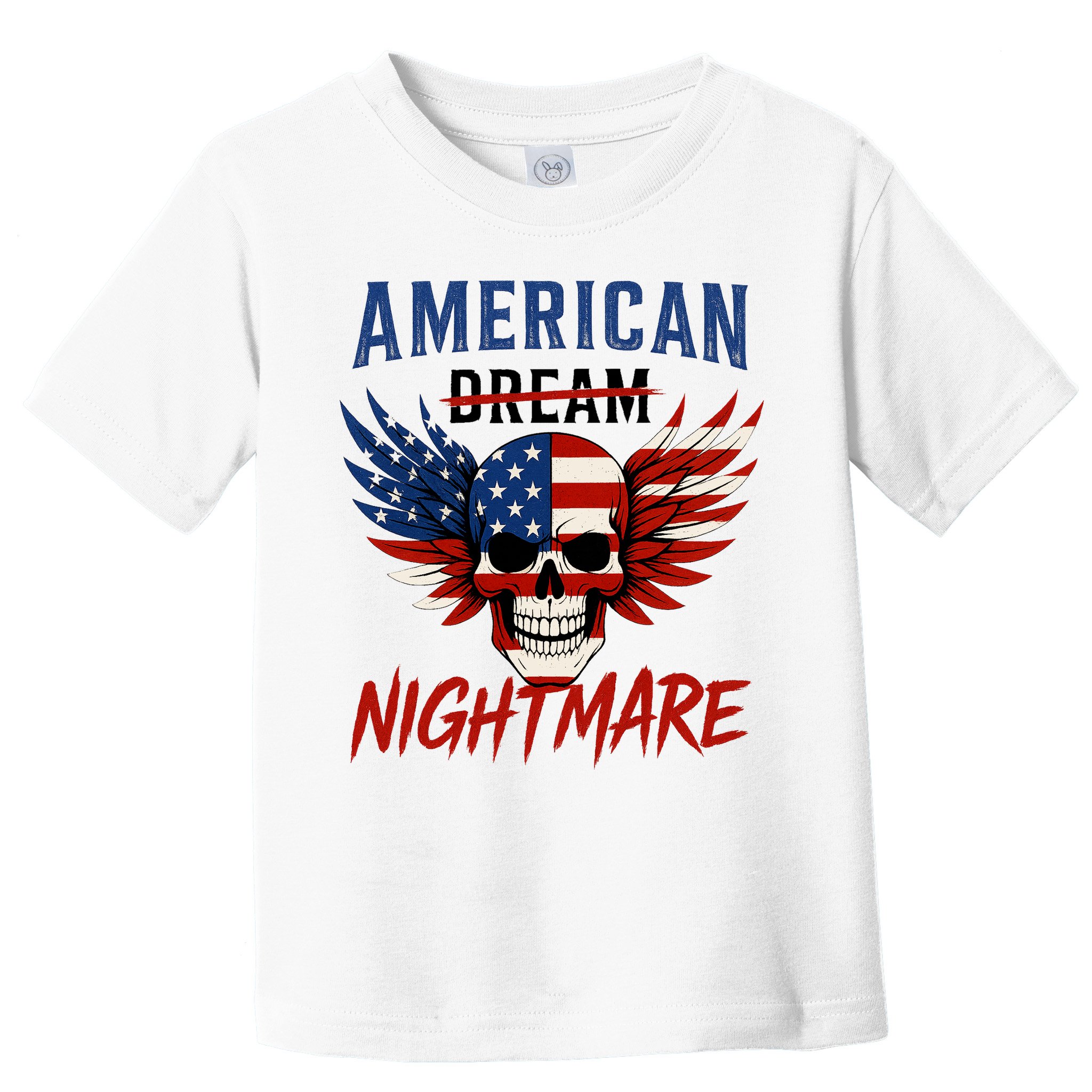 American Flag Dream Nightmare Toddler T-Shirt