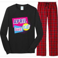 April Fool's Day Vintage Inspirational Fan Long Sleeve Pajama Set