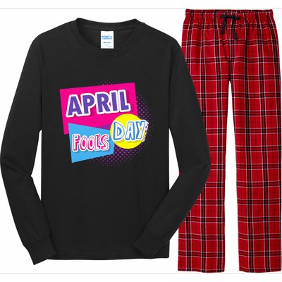 April Fool's Day Vintage Inspirational Fan Long Sleeve Pajama Set